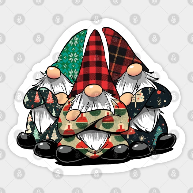 Christmas Gnomes Sticker by Styleuniversal